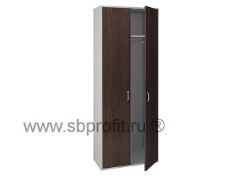Шкаф для одежды глубокий двустворчатый