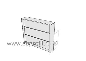 Прямой модуль на 1400мм