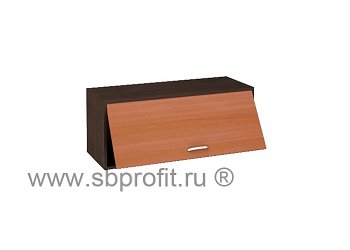 Полка навесная 90 с дверью откр вверх