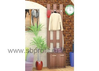 Прихожая с закрытой тумбой