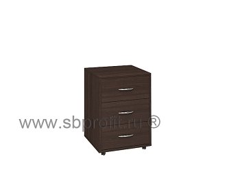 Тумба подкатная, 3 ящика