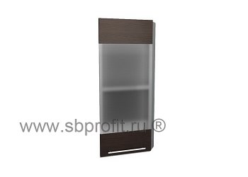 Шкаф витрина терминальный закрытый 30