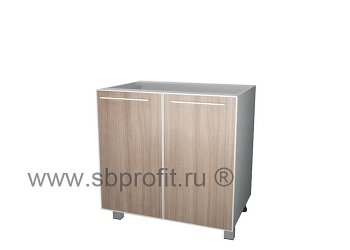 Стол рабочий двухдверный 80