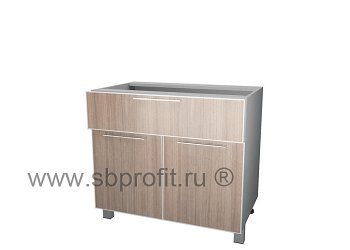 Стол с 1 ящиком и 2 дверьми  90