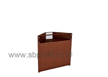 Торговый прилавок стеклянный угол наружный