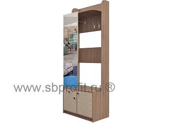 Прихожая с зеркалом