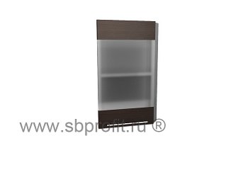 Шкаф витрина терминальный закрытый 35