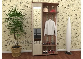 Прихожая с зеркалом