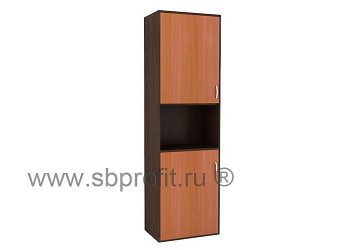 Шкаф для бумаг средний высокий комбинированный