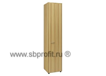 Шкаф для бумаг узкий высокий