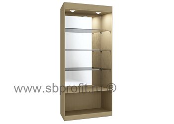 Торговая витрина с подсветкой