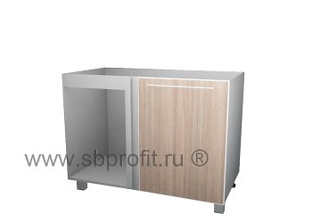Стол под мойку угловой с фасадом 105