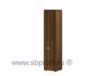 Шкаф для бумаг узкий высокий закрытый (без декоративные бок. накладок и топов на шкафы)