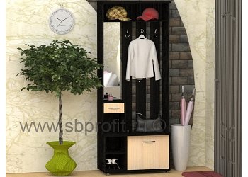 Прихожая с зеркалом