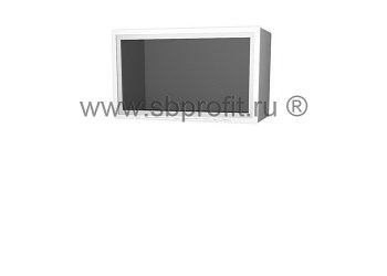 Шкаф витрина с верхним открыванием двери  60
