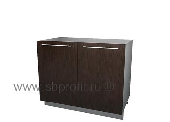 Стол под мойку двухдверный 100