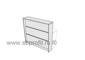 Прямой модуль на 1200мм
