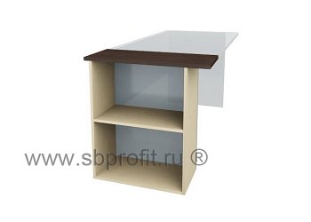 Стеллаж для бумаг приставной широкий