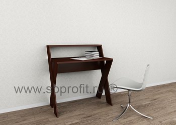 Стол письменный с надставкой