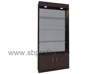 Торговая витрина с подсветкой