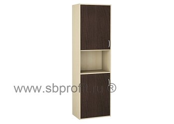 Шкаф для бумаг средний высокий комбинированный