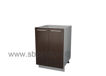 Стол рабочий двухдверный 55