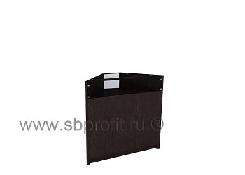 Торговый прилавок стеклянный угол наружный