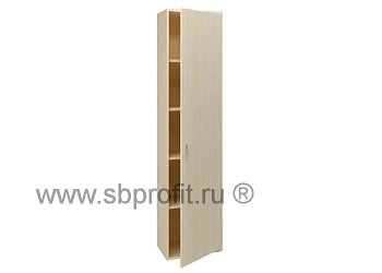 Шкаф для бумаг узкий высокий