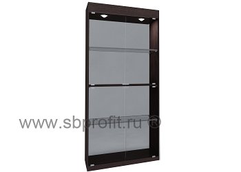 Торговая витрина с подсветкой