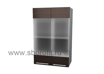 Шкаф витрина двухдверный  60