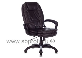 Кресло руководителя темно коричневое