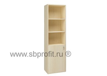 Шкаф для бумаг средний высокий полуоткр