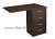 Тумба офисная приставная, 4 ящика +топСТП7