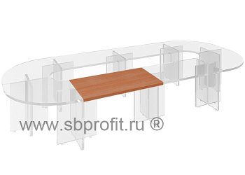 Столешница модульного стола прямая