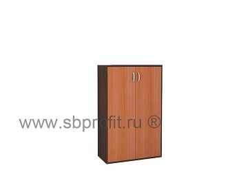 Шкаф для бумаг широкий средний