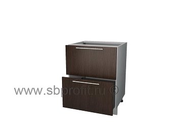 Стол с двумя ящиками 60