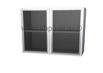 Шкаф витрина двухдверный  95