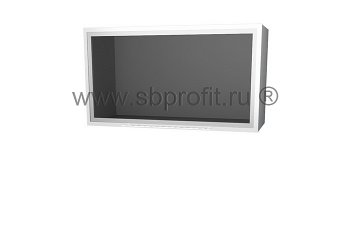 Шкаф витрина с верхним открыванием двери  80