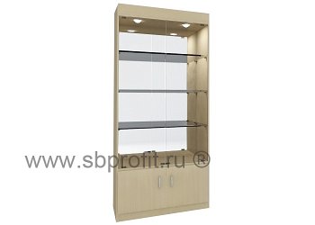 Торговая витрина с подсветкой