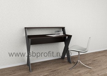 Стол письменный с надставкой