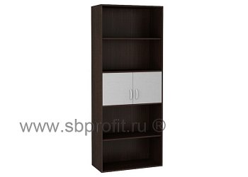 Шкаф для бумаг широкий высокий полуоткрытый