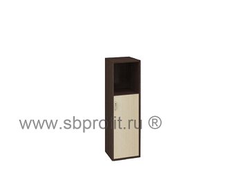 Шкаф для бумаг узкий средний