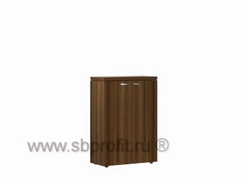 Шкаф для бумаг широкий средний закрытый  (без декоративные бок. накладок и топов на шкафы)