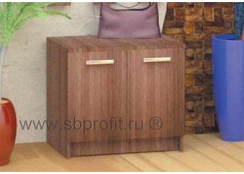 Тумба под вешалку с полкой и дверьми