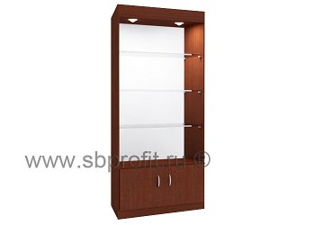 Торговая витрина с подсветкой