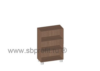 Стеллаж широкий средний