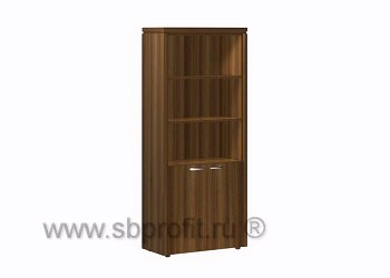 Шкаф для бумаг широкий высокий полуоткрытый (без декоративные бок. накладок и топов на шкафы)