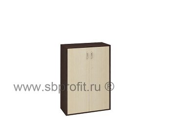Шкаф для бумаг широкий средний
