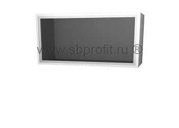 Шкаф витрина с верхним открыванием двери  90