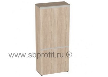 Стеллаж широкий высокий закрытый